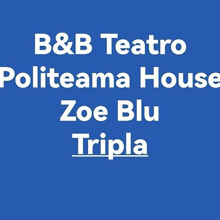 Paleemo Centro Zoe Blu Bed & Breakfast Palermo Bagian luar foto